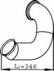 DINEX 22160 Exhaust Pipe